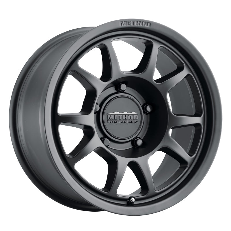 Method MR70277553550 MR702 17x7.5 +50mm Offset 5x130 78.1mm CB Matte Black Wheel