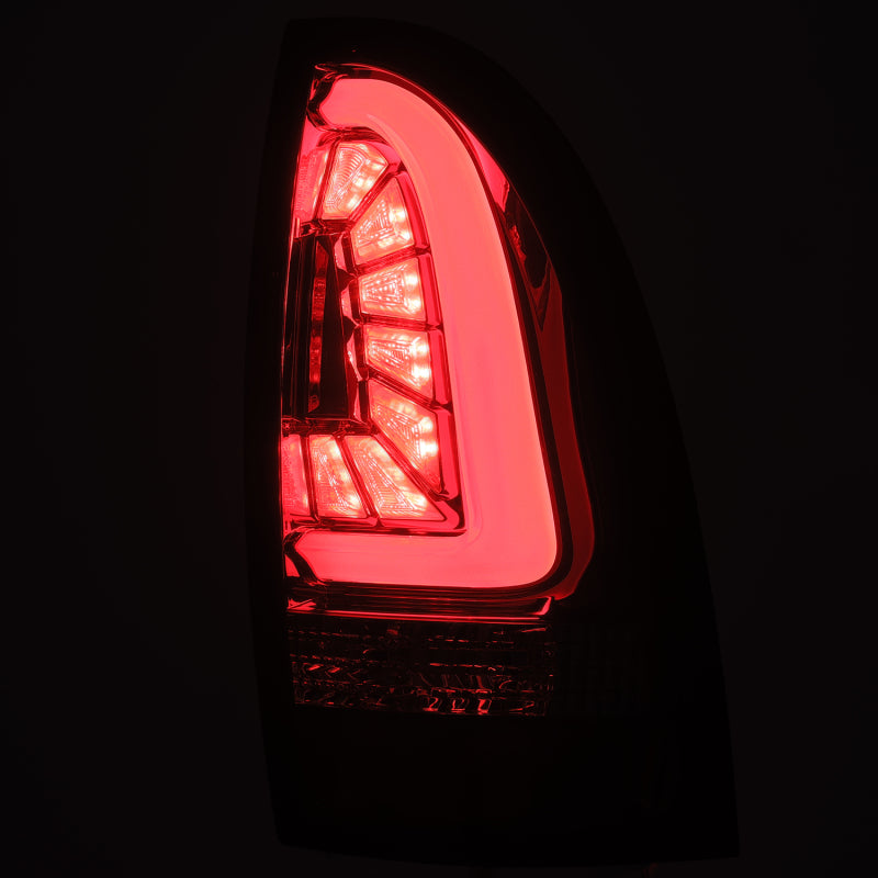 AlphaRex 680030 fits Toyota 05-15 Tacoma PRO-Series LED Tail Lights Jet Black