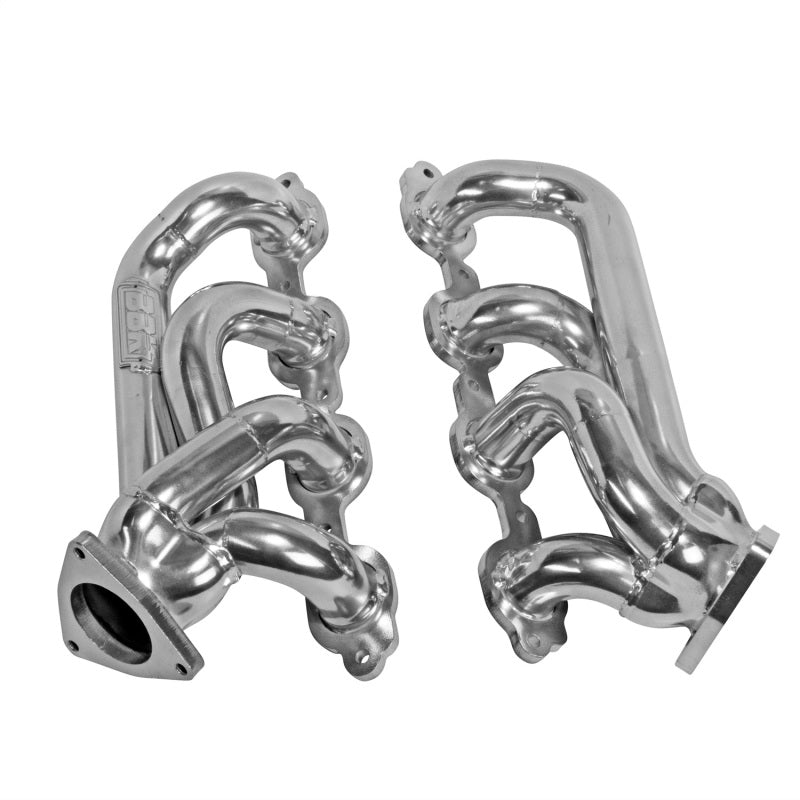 BBK  40470 GM Truck 5.3/6.2 1 3/4in Shorty Tuned Length Headers - Polished Silve