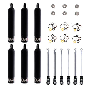 QA1 6Q9R-DRY-6PK 24.30 Eye-B/Eye-B V-None Dry Shock Large Aluminum Coilover 1