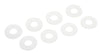 Daystar KU71074WH D-Ring Shackle Washers Set of 8 White