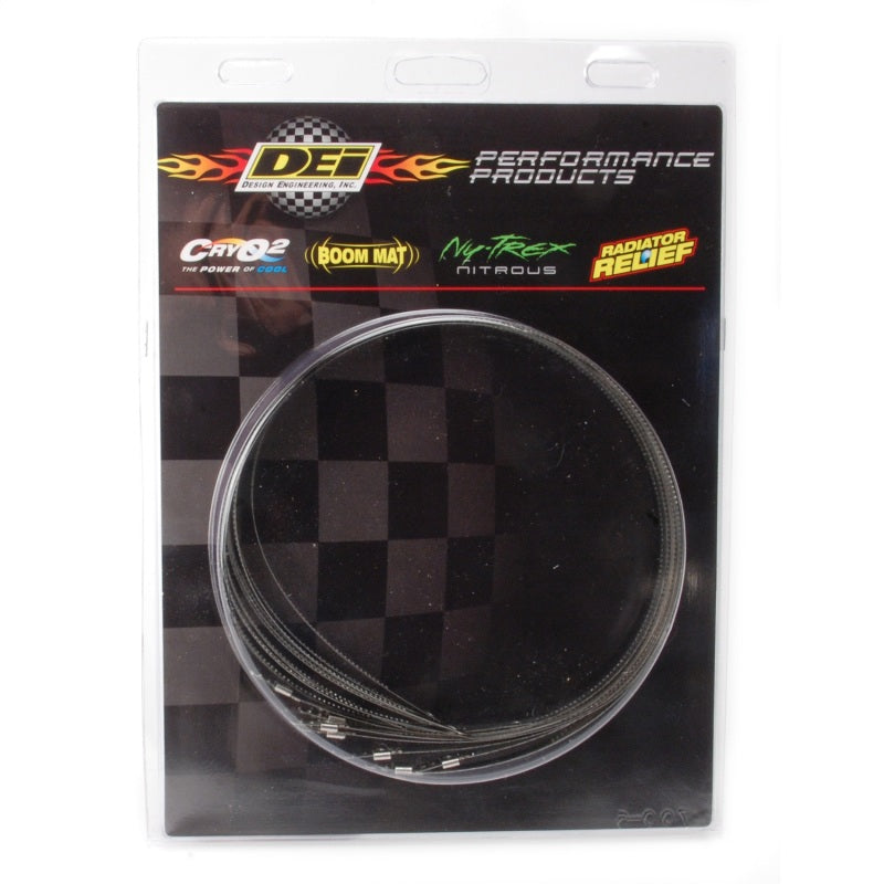 DEI  10210 Stainless Steel Positive Locking Tie 1/4in (7mm) x 20in - 10 per pack