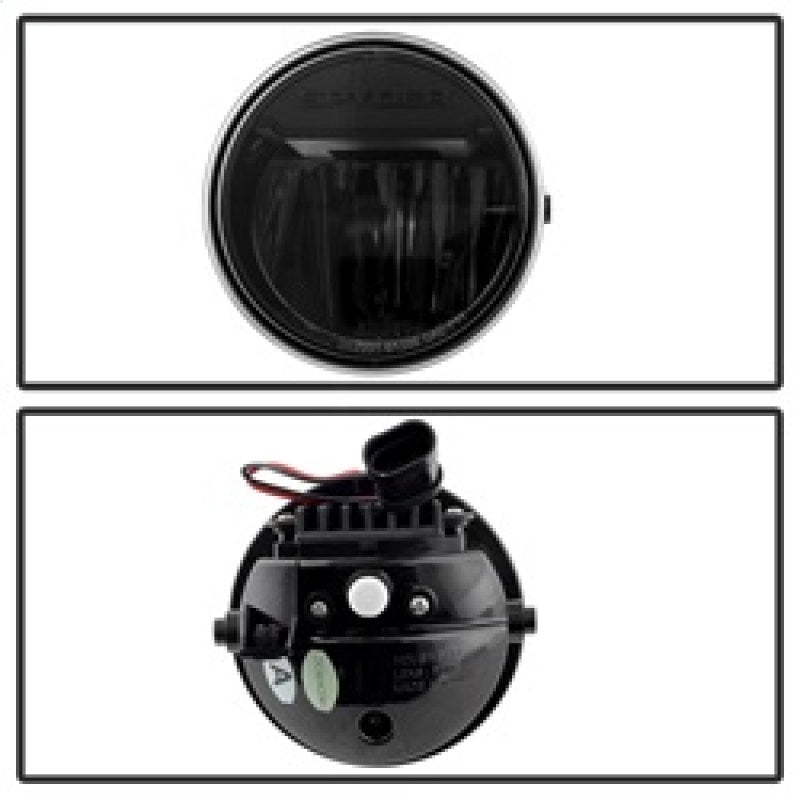 Spyder 5081070 fits Ford 09-14 F150 LED Fog Lights Black FL-YD-FF15009-LED-BK