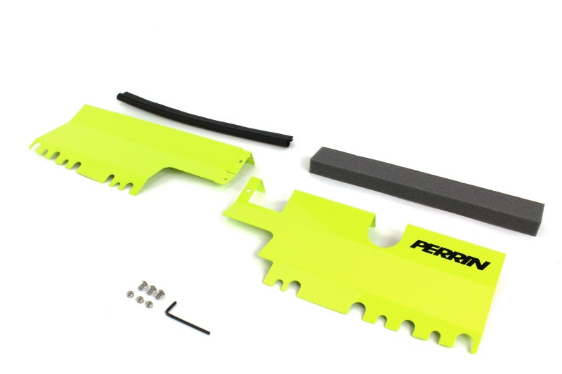 Perrin PSP-ENG-512-2NY 15-21 WRX/STI Radiator Shroud (Without OEM Intake Scoop) - Neon Yellow