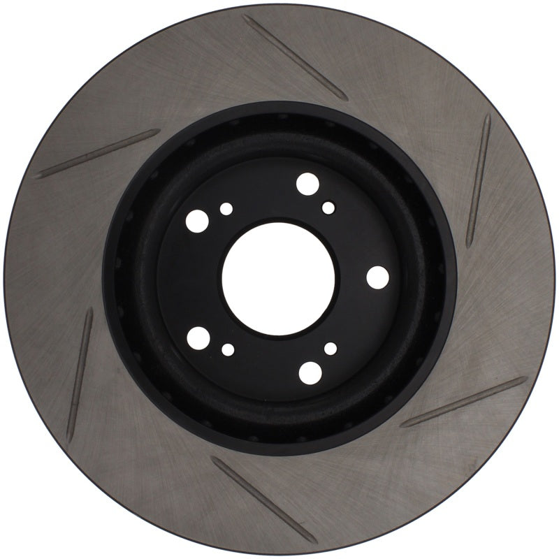 Stoptech 126.40057SR Power Slot Slotted 06-08 fits Honda Civic Si Front Right Rotor