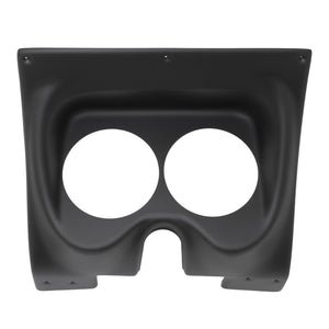 AutoMeter 2129 Autometer 67-68 fits Camaro/fits Firebird (2 5in.) Direct Fit Gauge Pod - Black Finish