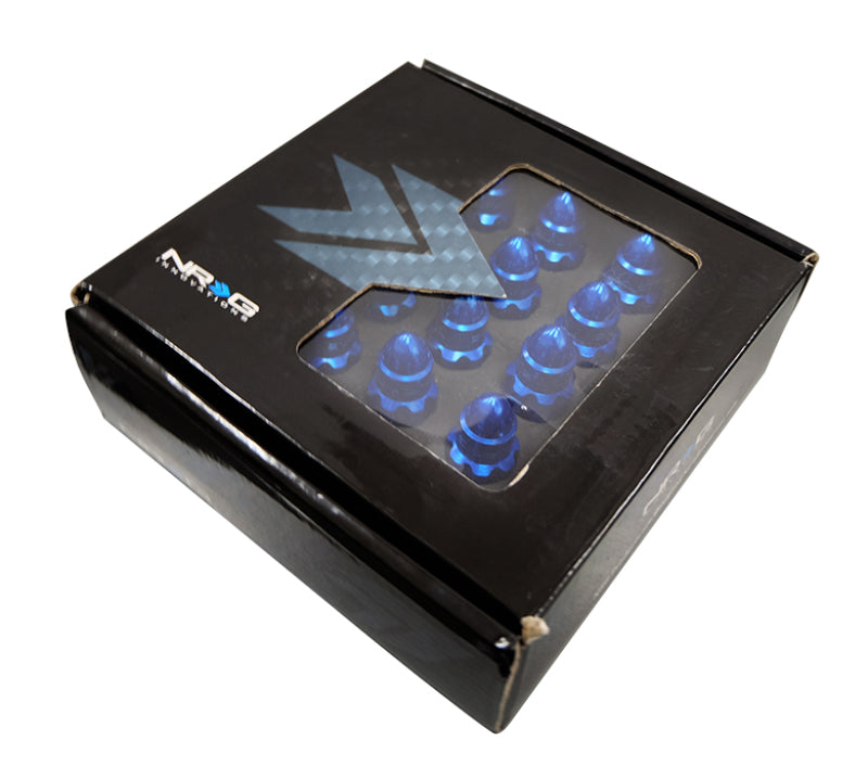 NRG LN-LS500BL-21 LN-LS500BL-21 500 Series M12 X 1.5 Bullet Shape Steel Lug Nut