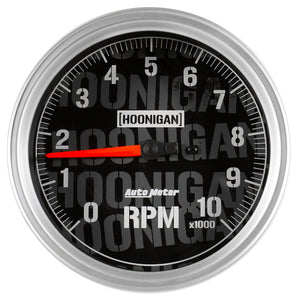 AutoMeter 4498-09000 Autometer Hoonigan 5in 10K RPM Full Electronic Tachometer Gauge