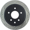 Stoptech 127.42077R 03-05 350Z / 03-04 G35 / 03-05 G35X SportStop Slotted & Drilled Rear Right Rotor