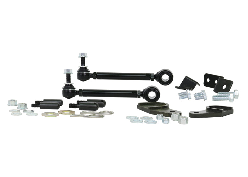 Whiteline KLC237 fits Jeep 07-17 Wrangler / JK Front Sway Bar Link Kit