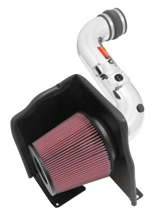 K&N Engineering 77-3087KP K&N 77 Series Performance Intake Kit for 2015 fits Chevrolet Silverado/fits GMC Sierra 2500 / 3500 6.6L V8