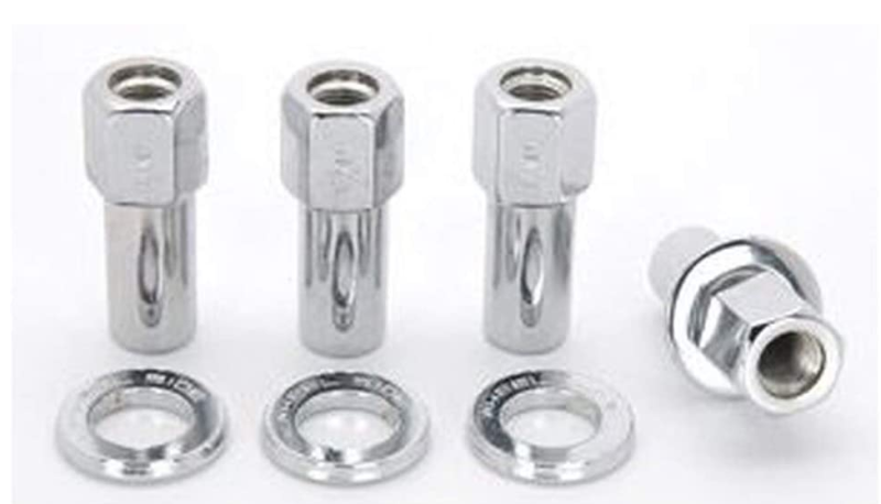 Weld 601-1426 Open End Lug Nuts w/ Centered Washers 1/2in. RH - 4pk.