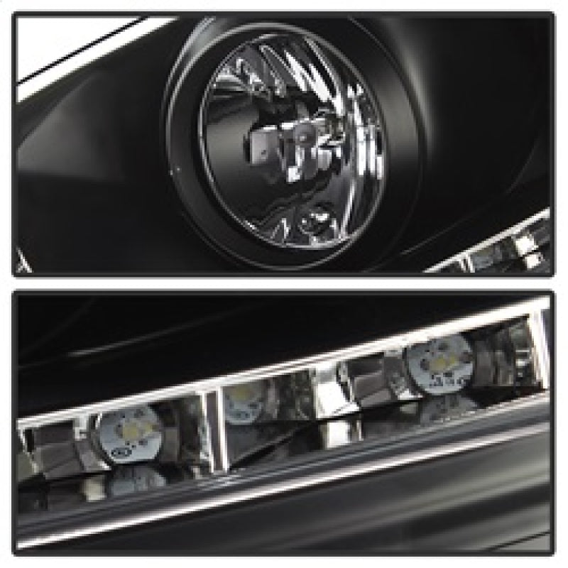 SPYDER 5017529 Volkswagen GTI 06-09/Jetta 06-09 Xenon/HID Model Only - DRL Black
