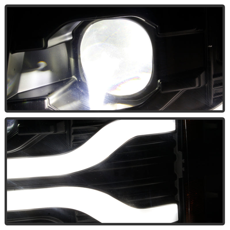 Spyder 5087614 fits Chevy 07-13 Silverado 1500 /2500HD/3500HD 07-14 LED Black P