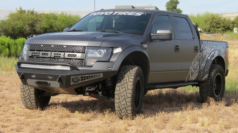 Addictive Desert Designs F017275050103 fits Ford 10-14 F-150 Raptor HoneyBadger Front Bumper w/ Winch Mount