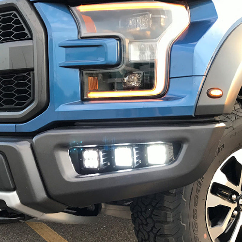 fits Ford 17-20 Racing M-15200-RFL 2020 F-150 Raptor Off-Road LED Fog Light KIT