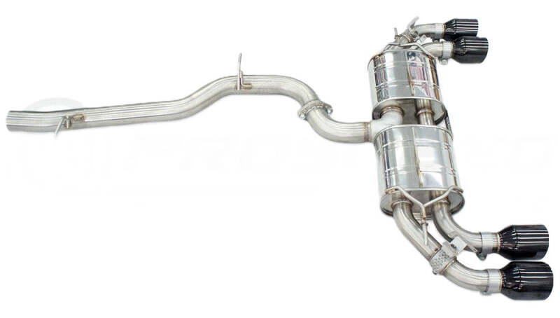 Invidia HS22GFR8GV4SB 2022+ fits Volkswagen Golf R MK8 76mm R400 Valved Cat Back