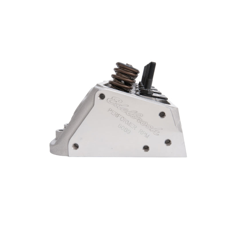 Edelbrock 60895 Cylinder Head fits SBC Performer RPM 64cc Straight Spark Plug for