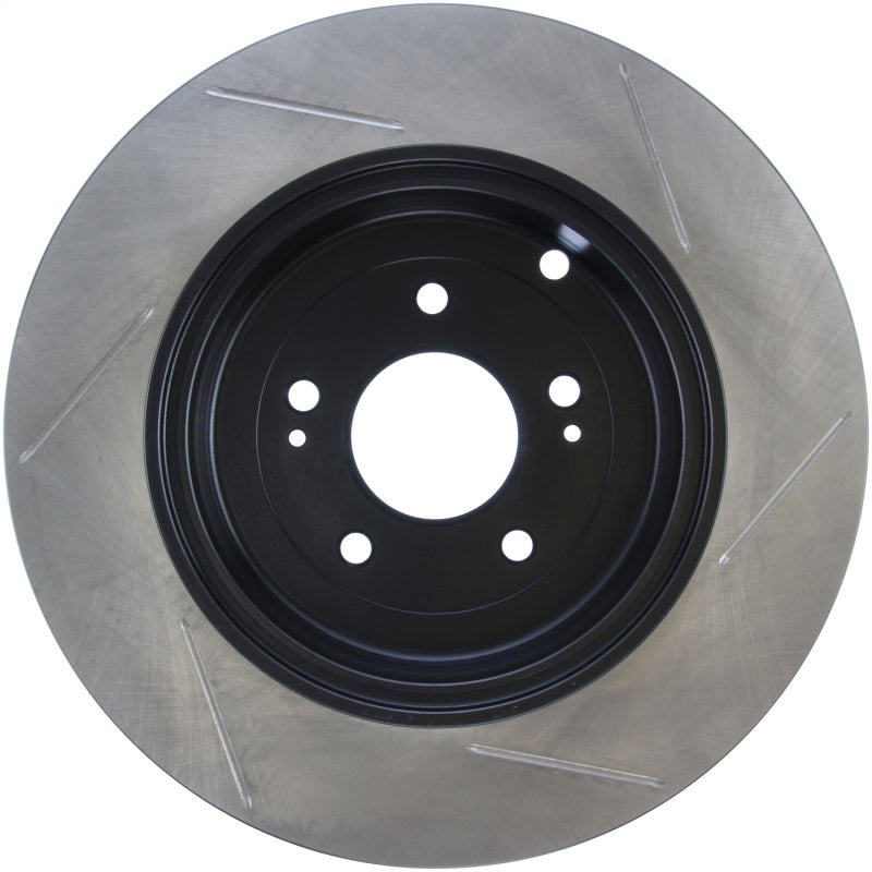 Stoptech 126.51035SR Power Slot 10 fits Hyundai Genesis Coupe Track Rear Right Slotted Rotor