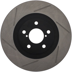 Stoptech 126.47021SR Power Slot 06-08 fits Subaru Legacy / 13 Scion FR-S / 13 Subaru BRZ Front Right Slotted Rotor