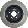Stoptech 128.51035L Power Slot 10-13 Hyundai Genesis Coupe Track & R-Spec Rear Left Drilled Rotor