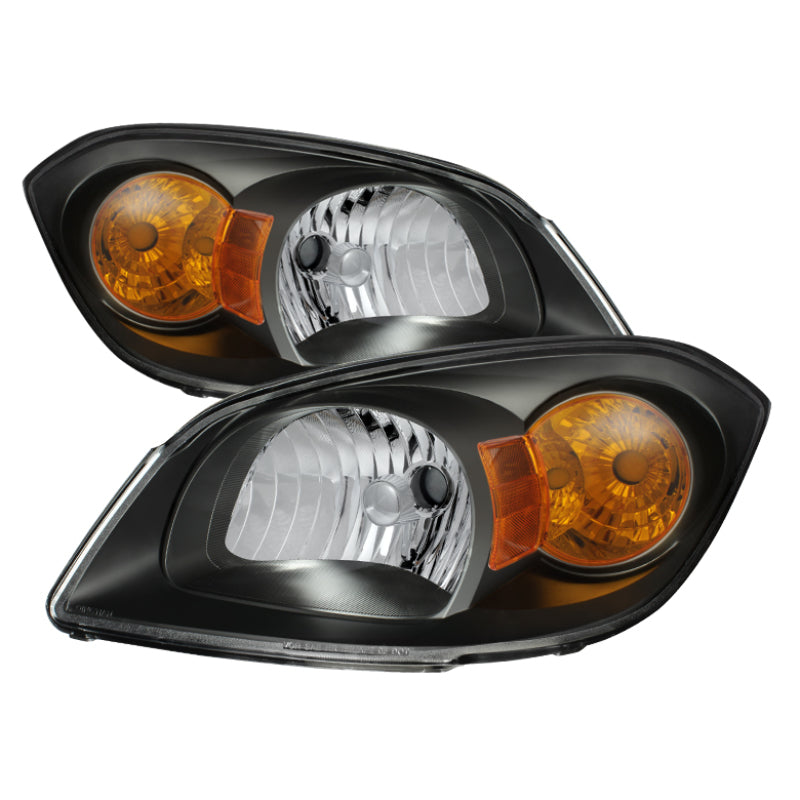 5079794 Xtune fits Chevy 05-10 Cobalt Crystal Headlights Black HD-JH-CCOB05-AM