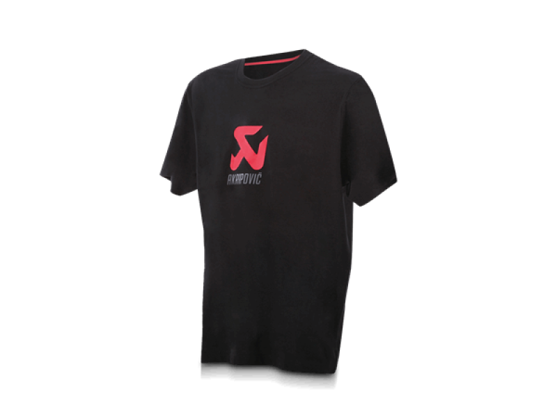 Akrapovic 801206 Mens Logo Black T-Shirt - Small