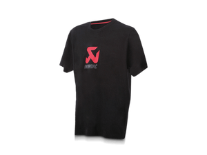 Akrapovic 801210 Mens Logo Black T-Shirt - XXL