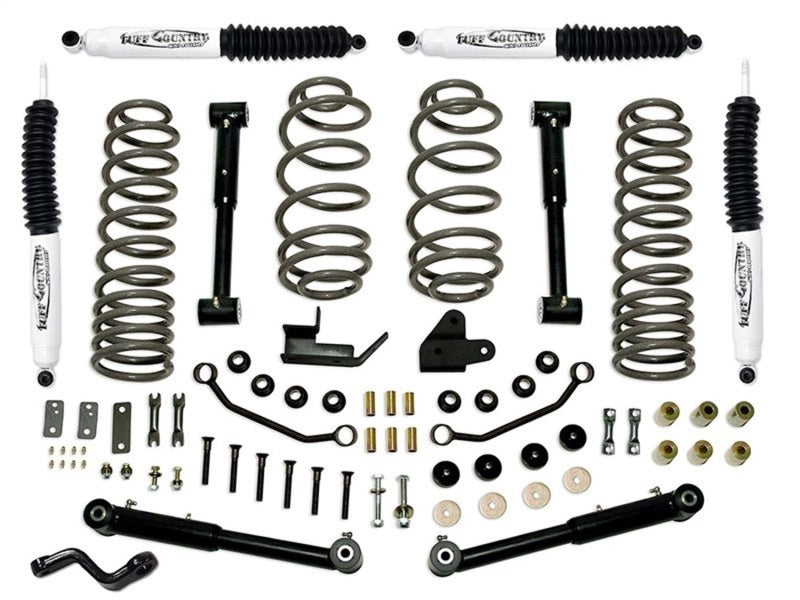 Tuff Country 44902 97-06 fits Jeep Wrangler TJ 4in Lift Kit EZ-Flex (No Shocks)