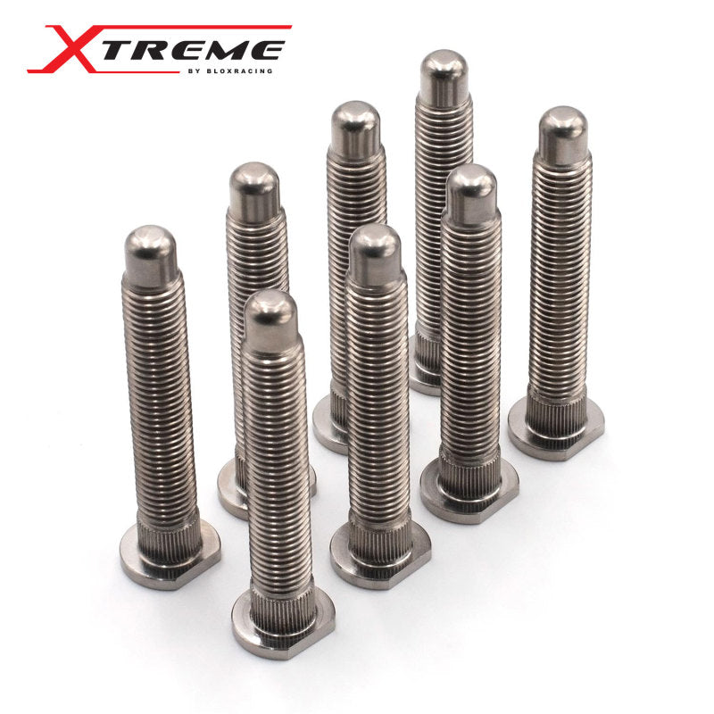 BLOX Racing BXAC-00176 fits Honda Xtreme Titanium Wheel Studs 12 x 1.50mm - Set of 8