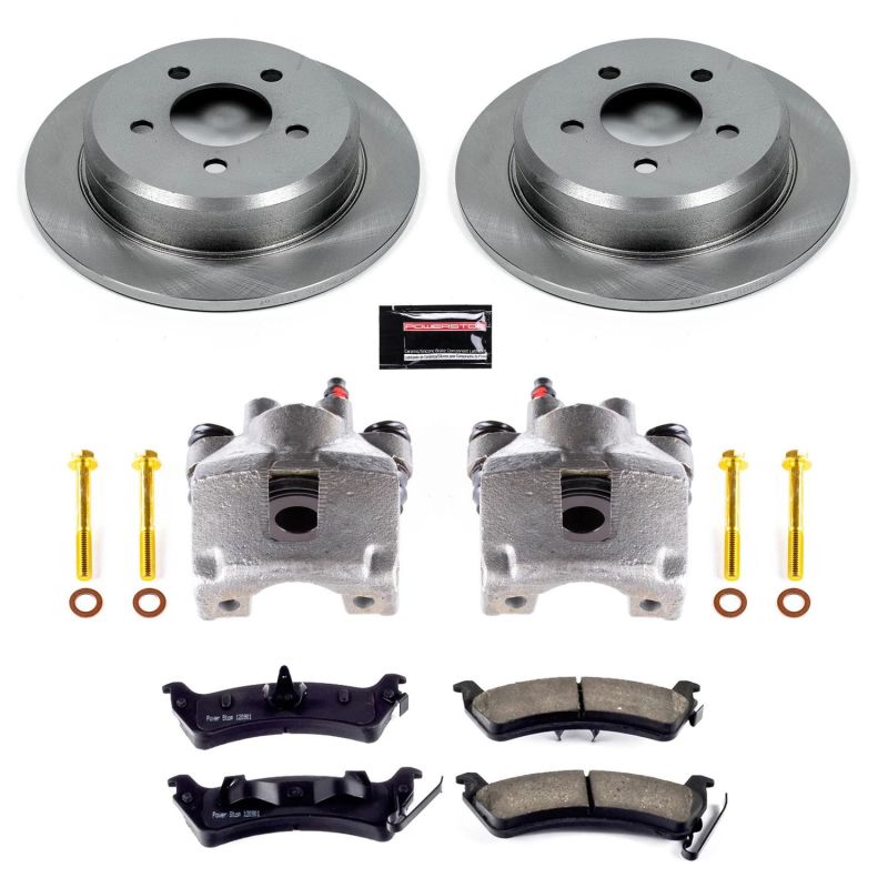 PowerStop fits Jeep 93-98 Grand Cherokee Rear Autospecialty Brake Kit w/Calipers