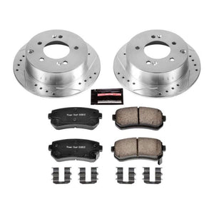 PowerStop K5915 fits Kia 10-13 Forte Rear Z23 Evolution Sport Brake Kit