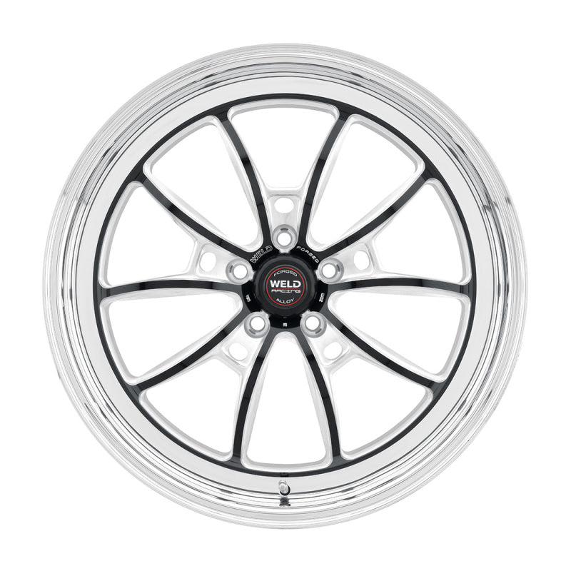 Weld  80HB8050W21A S80 18x5 / 5x115 BP / 2.1in BS Black Wheel (High Pad) - Non-B