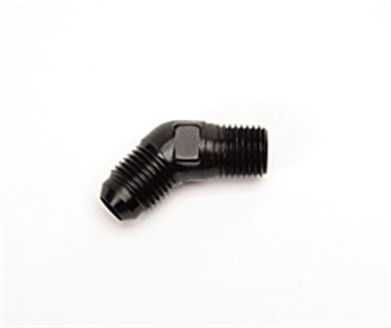 Russell 660953 Performance -6 AN to 1/4in NPT 45 Degree Flare to Pipe Adapter