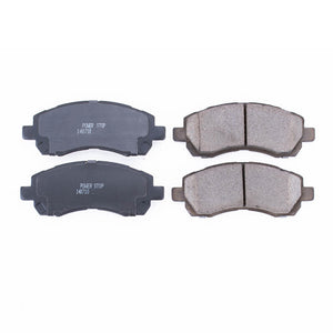 PowerStop 16 722 97 fits Subaru Impreza Front Z16 Evolution Ceramic Brake Pads