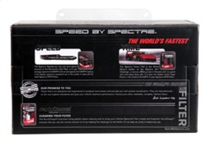 Spectre 9731 Adjustable Conical Air Filter 9-1/2in. Tall (Fits 3in. / 3-1/2in. / 4in. Tubes) - Blk