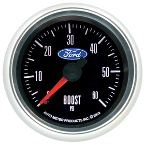 AutoMeter 880906 Autometer 52.4mm Mechanical Boost Gauge 60 PSI