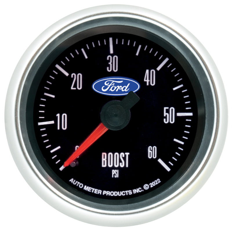 AutoMeter 880906 Autometer 52.4mm Mechanical Boost Gauge 60 PSI
