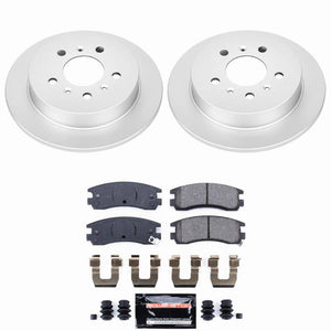 Power Stop 08-09 Buick Allure Rear Z23 Coated Brake Kit