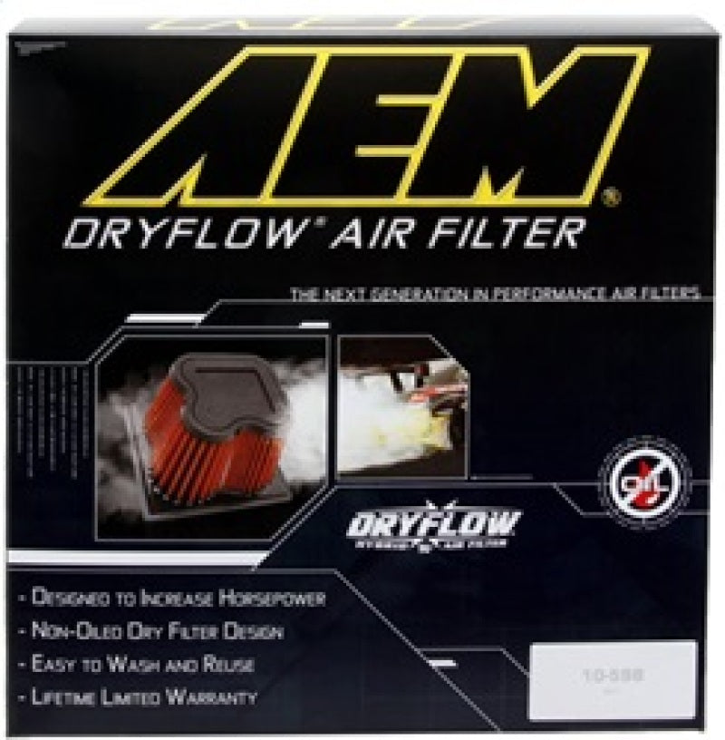 AEM AE-07087 10 fits Dodge fits Ram 2500/3500 6.7L L6 DSL 11in L x 9.75in W x 6.5in H Replacement DryFlow Air Filter