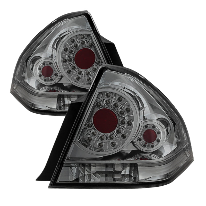 9033735 Xtune fits Chevy 06-13 Impala LED Tail Lights Smoked ALT-JH-CIM06-LED-