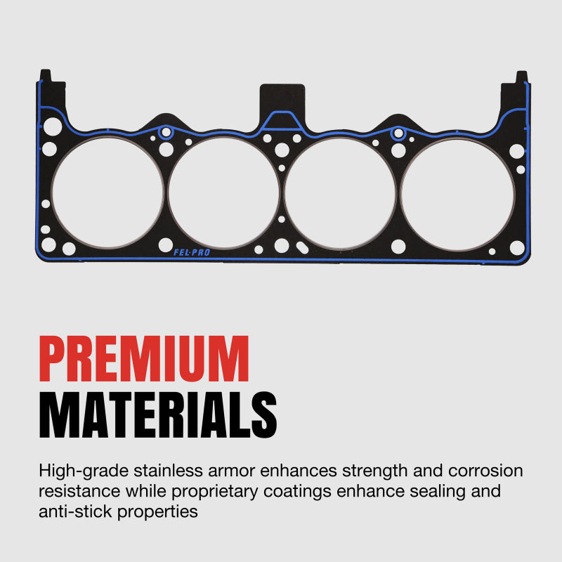 Fel-Pro HST9354PT6 fits Chevrolet S10 HST 9354 PT-6 PermaTorque Engine Cylinder Head Gasket Set