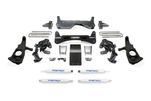 Fabtech K1051 11-19 fits GM 3500HD 2WD/4WD 6in Rts Sys w/Perf Shks