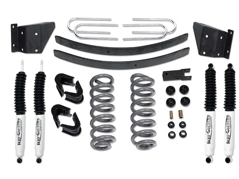 Tuff Country 24711K 73-79 fits Ford F-150 4X4 4in Performance Lift Kit (w/2.5in Wide Rear Springs No Shocks)