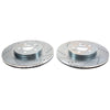 PowerStop fits Subaru 19-20 Forester Front Evolution Drilled & Slotted Rotors -