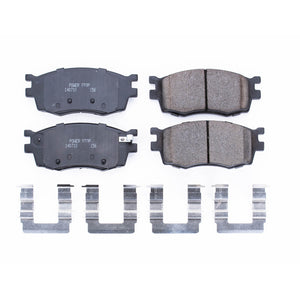 PowerStop fits Hyundai Accent Front Z17 Evolution Ceramic Brake Pads w/Hardware