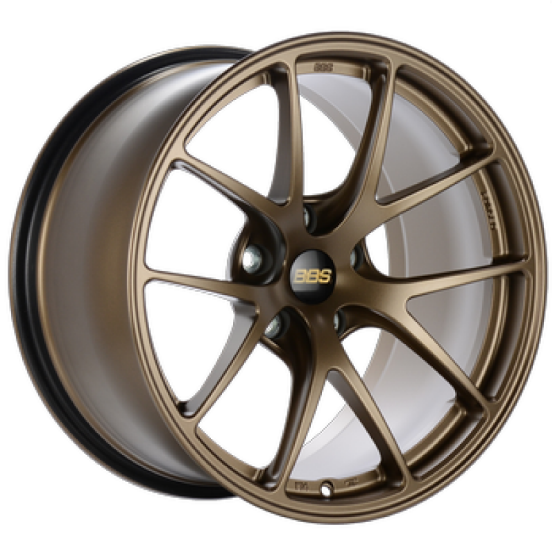 BBS RIA009MBZ RI-A 18x9.5 5x120 ET40 Matte Bronze Wheel -82mm PFS/Clip Required