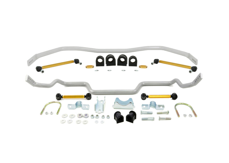 Whiteline BFK005 fits Ford 05-14 Mustang (Incl. GT) Front & Rear Sway Bar Kit