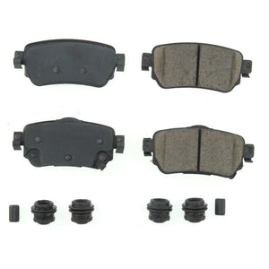 PowerStop 17 fits Nissan Leaf Rear Z17 Evolution Ceramic Brake Pads w/Hardware