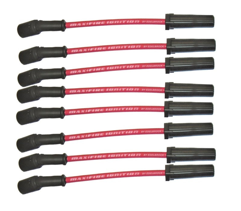 Edelbrock 22717 Spark Plug Wire Set fits GM LS Engines Heat Shields w/o Red Wire (Set of 8)